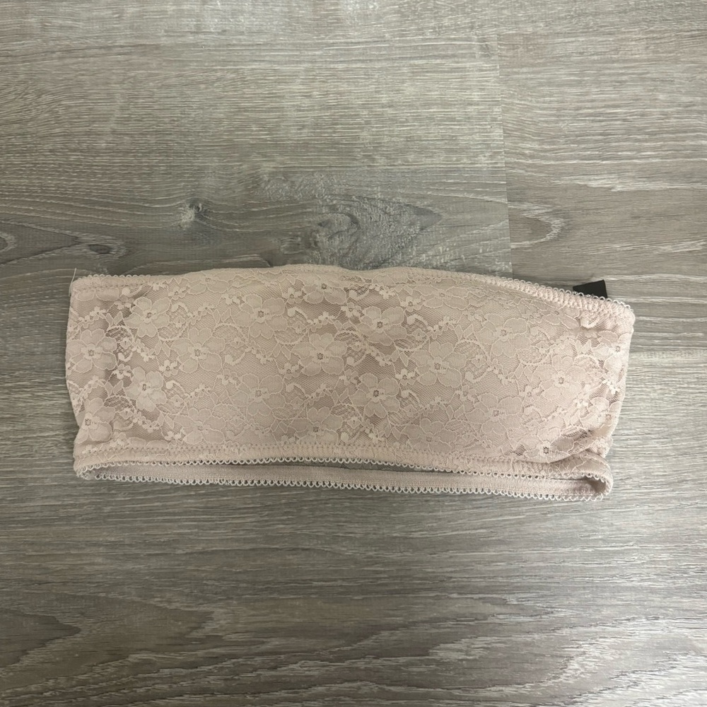 Bandeau lace bra